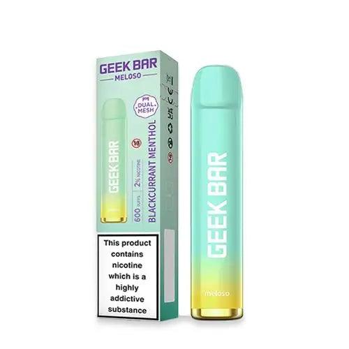 Geek Bar Meloso 600 Blackcurrant Menthol Disposable Royal Vapes Geek Bar Meloso 600 Blackcurrant Menthol Disposable Royal Vapes