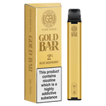 Gold Bar Blue Raspberry Disposable