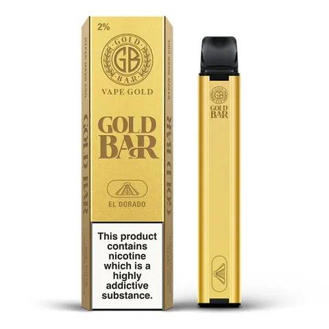 Gold Bar El Dorado Disposable Royal Vapes Gold Bar El Dorado Disposable Royal Vapes