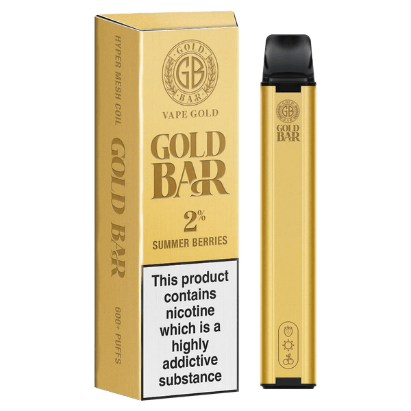 Gold Bar Summer Berries Disposable – Royal Vapes