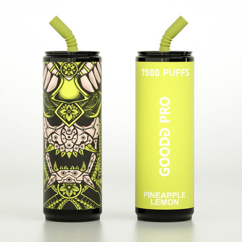 GoodG Pro 7500 Pineapple Lemon 7500 Disposable 0mg
