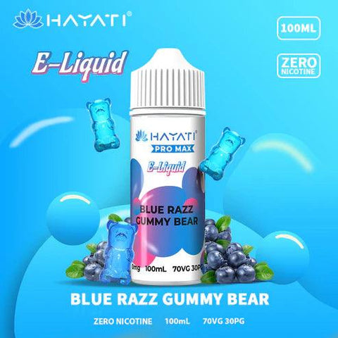 Hayati Pro Max Blue Razz Gummy Bear 100ml