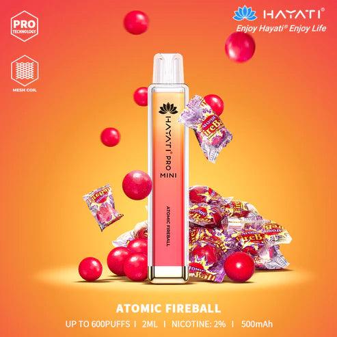 Hayati Pro Mini Atomic Fireball Disposable  Royal Vapes