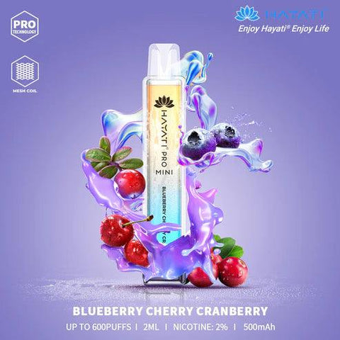 Hayati Pro Mini Blueberry Cherry Cranberry Disposable
