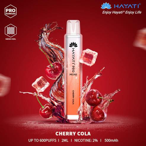 hayati mini pro Hayati Pro Mini Cherry Cola Disposable – Royal Vapes