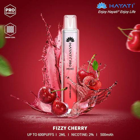 Hayati Pro Mini Fizzy Cherry Disposable