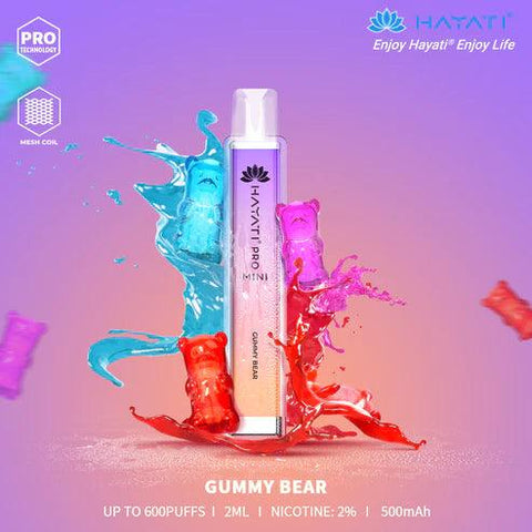 Hayati Pro Mini Gummy Bear Disposable