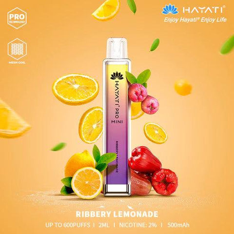 Hayati Pro Mini Ribbery Lemonade Disposable
