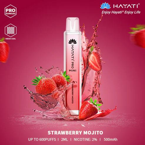 Hayati Pro Mini Strawberry Mojito Disposable Royal Vapes Hayati Pro Mini Strawberry Mojito Disposable Royal Vapes