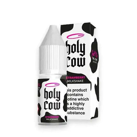 Holy Cow Strawberry Milkshake Nic Salt 10ml 10mg