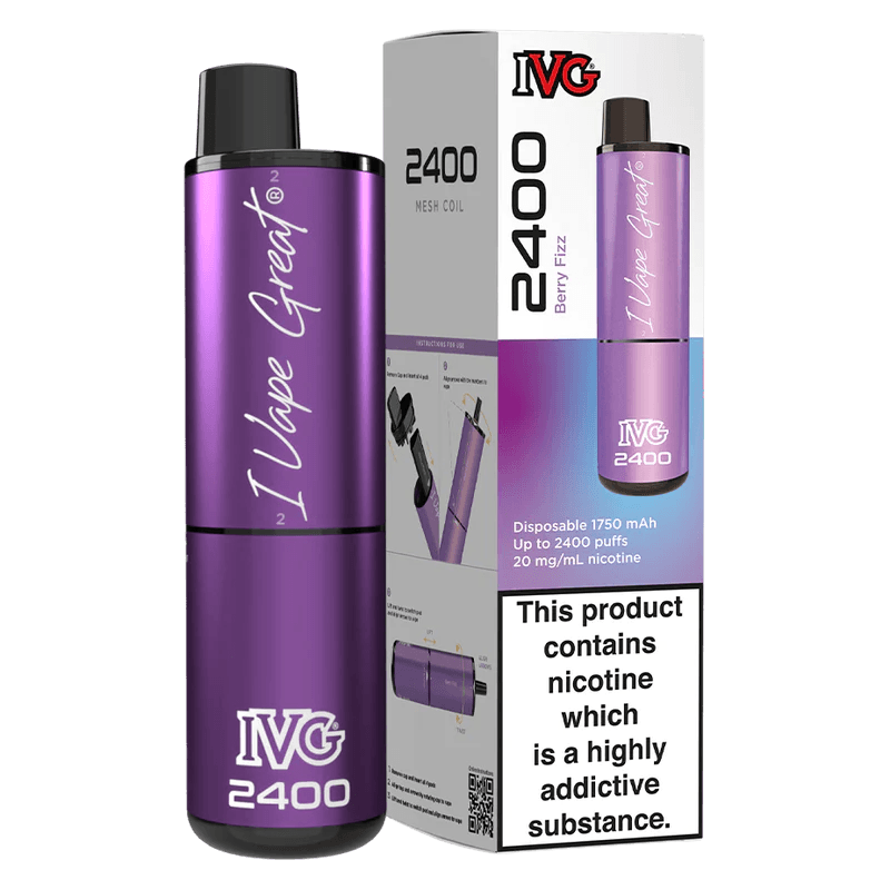 2400 ivg vape IVG 2400 Rechargeable Vape Kit  Vape Shop