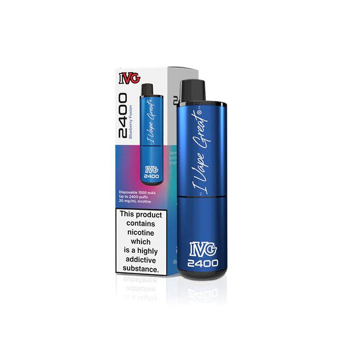 IVG 2400 Blueberry Fusion 2400 Disposable – Royal Vapes
