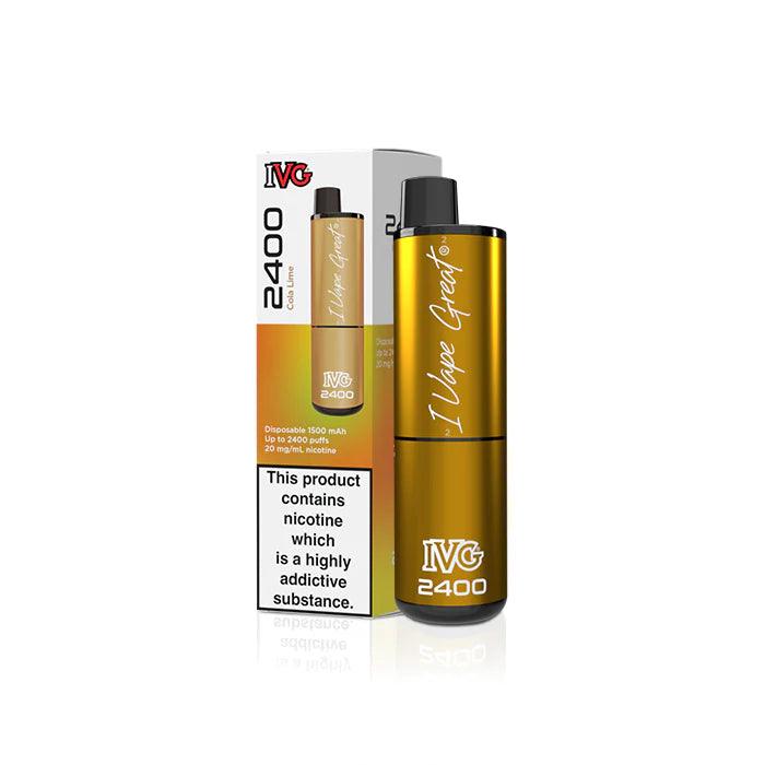 IVG 2400 Cola Lime 2400 Disposable Royal Vapes IVG 2400 Cola Lime 2400 Disposable Royal Vapes
