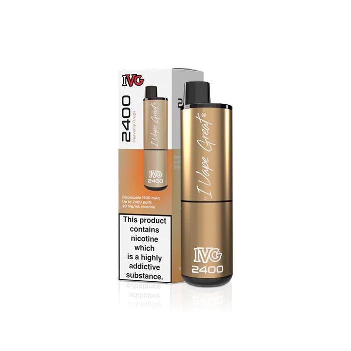 what flavour is heavenly drops ivg IVG 2400 Heavenly Drops 2400 Disposable – Royal Vapes