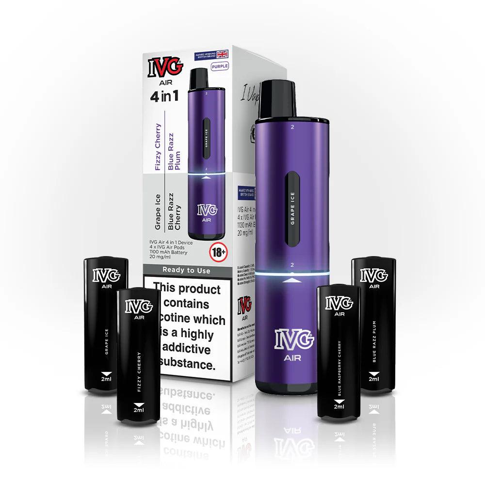 ivg 2400 purple edition flavour Purple Edition IVG 2400 Prefilled Pods main image 0