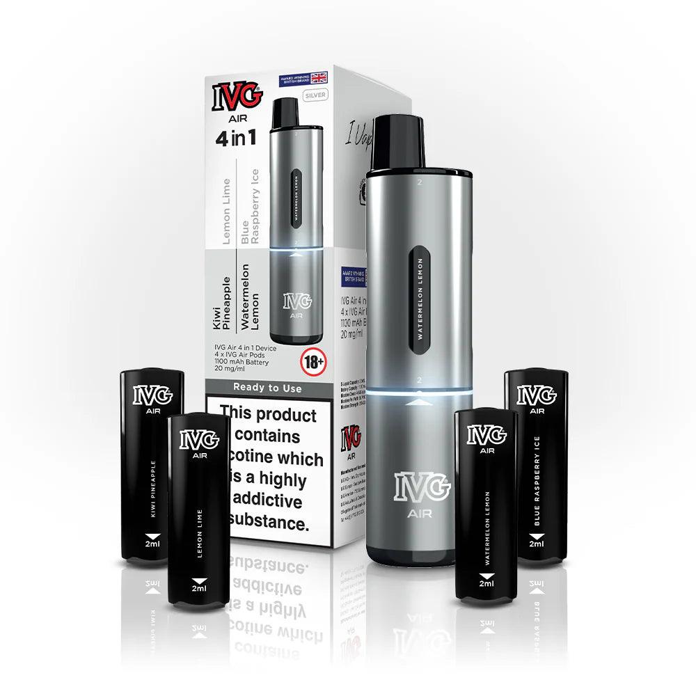 IVG Air 2400 Silver Edition Prefilled Pod Vape – Royal Vapes