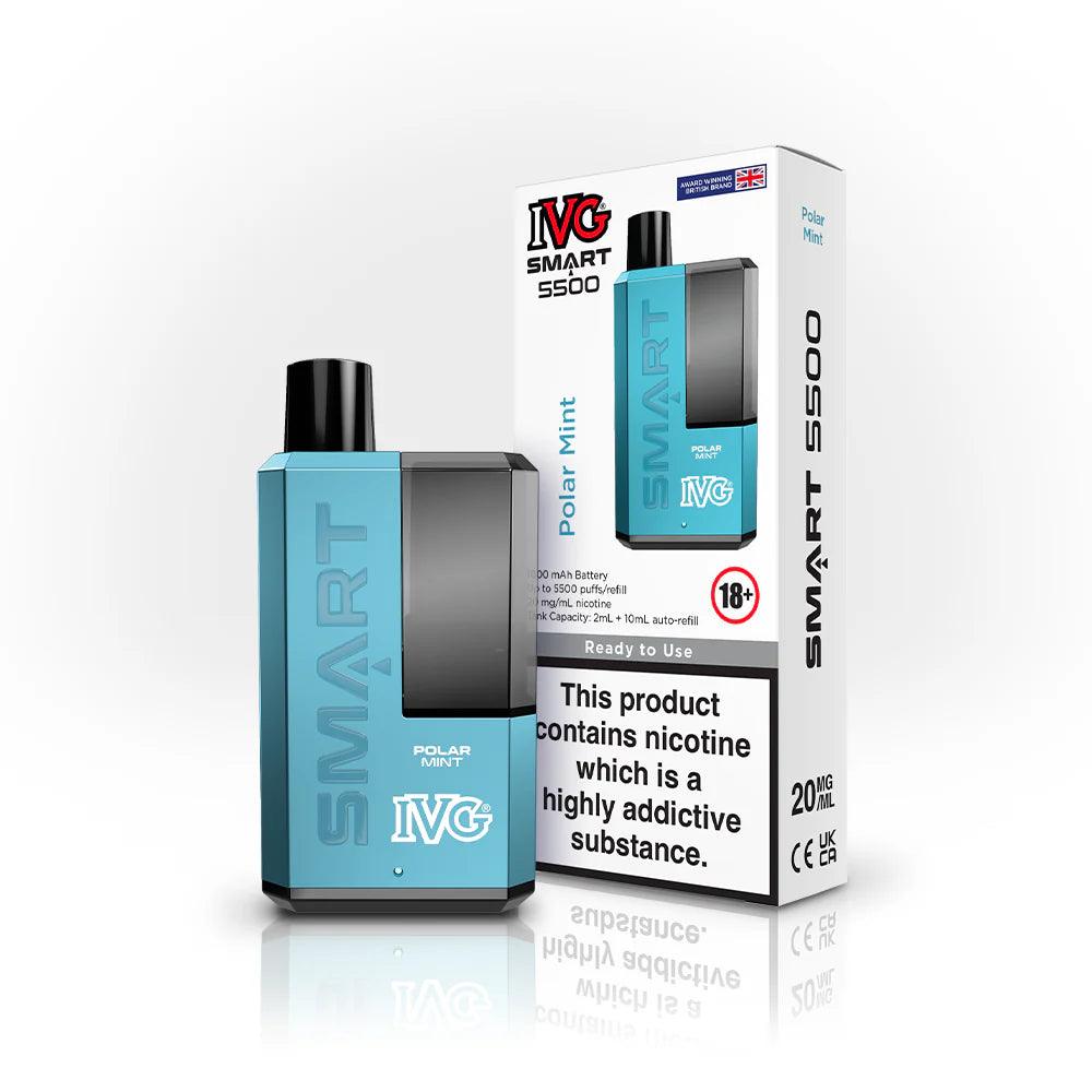 ivg vapes 5500 IVG Smart 5500 Vape Kit | Rechargeable | £6 each