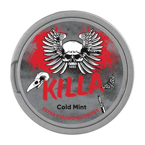 Killa Cold Mint Nicotine Pouches 16mg