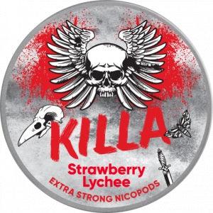 Killa Strawberry Lychee Nicotine Pouches 16mg