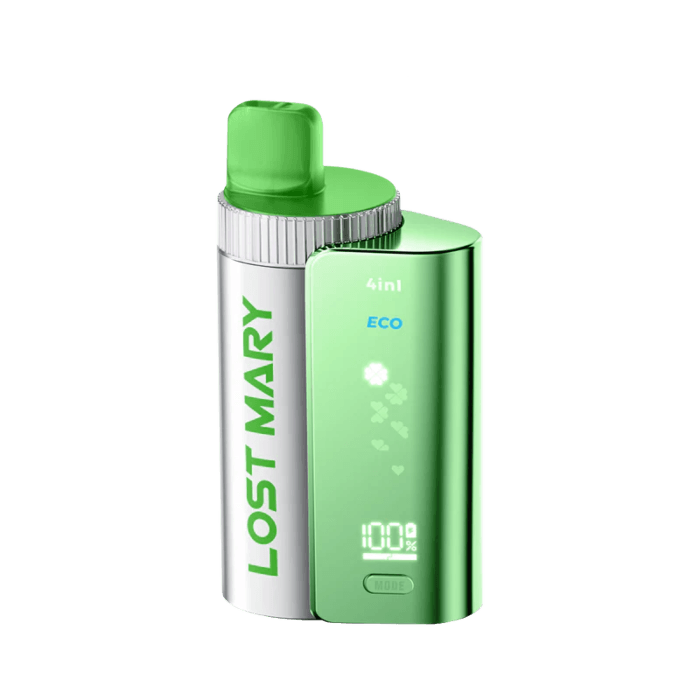 elf bar vape uk Lost Mary 4 in 1 Green Edition (4 in 1) Prefilled Pod Vape – Royal Vapes