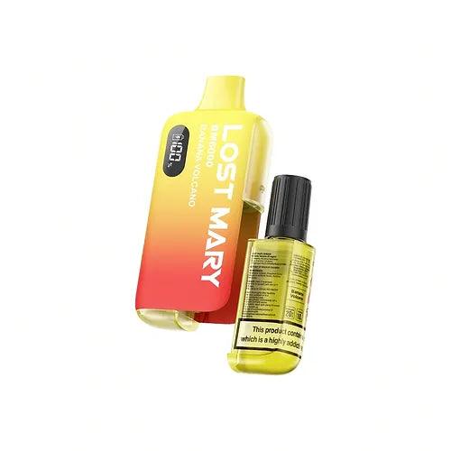 lost mary bm6000 banana volcano Lost Mary BM6000 Banana Volcano 6000 Disposable Vape – Royal Vapes