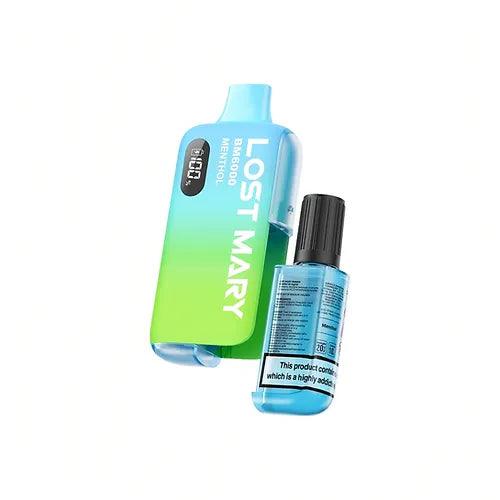 Lost Mary BM6000 Menthol 6000 Disposable Vape Royal Vapes Lost Mary BM6000 Menthol 6000 Disposable Vape Royal Vapes