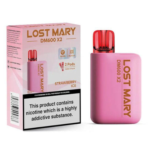 Lost Mary DM600 X2 Strawberry Ice Disposable