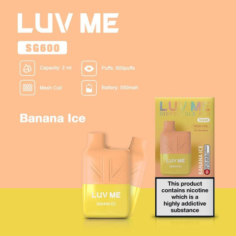 LUV ME Banana Ice Disposable
