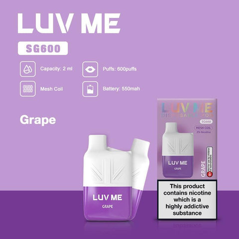 LUV ME Grape Disposable