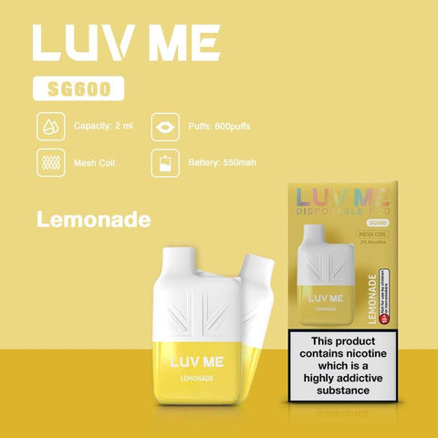 LUV ME Lemonade Disposable