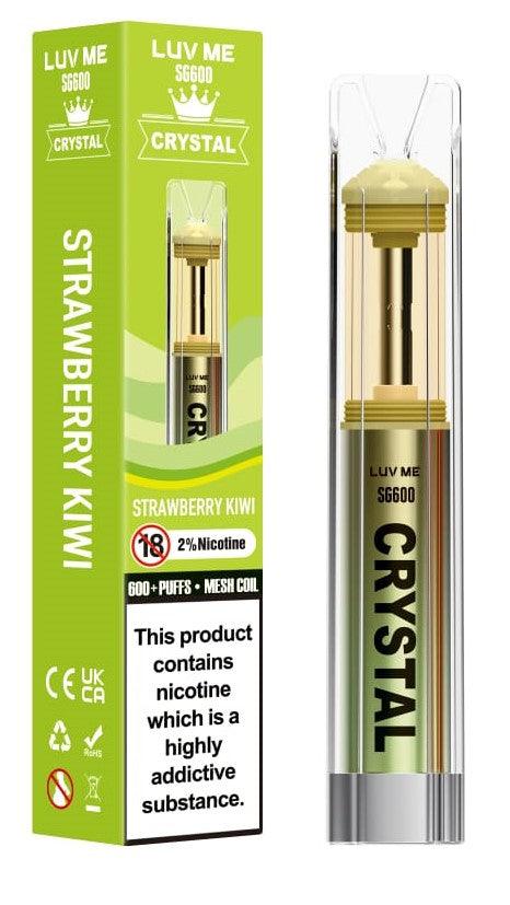 LUV ME SG600 Crystal Strawberry Kiwi Disposable – Royal Vapes