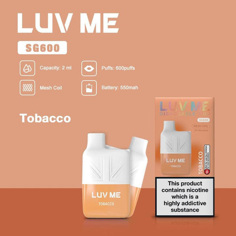 LUV ME Tobacco Disposable