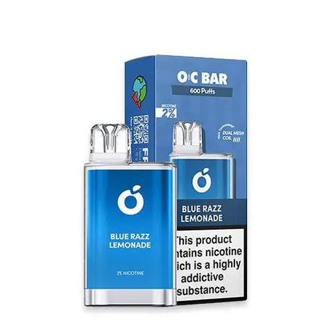 OC Bar 600 Blue Razz Lemonade Disposable
