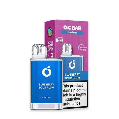 OC Bar 600 Blueberry Sour Plum Disposable
