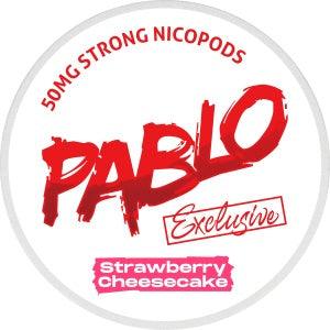 Pablo Exclusive Strawberry Cheesecake Nicotine Pouches 50mg