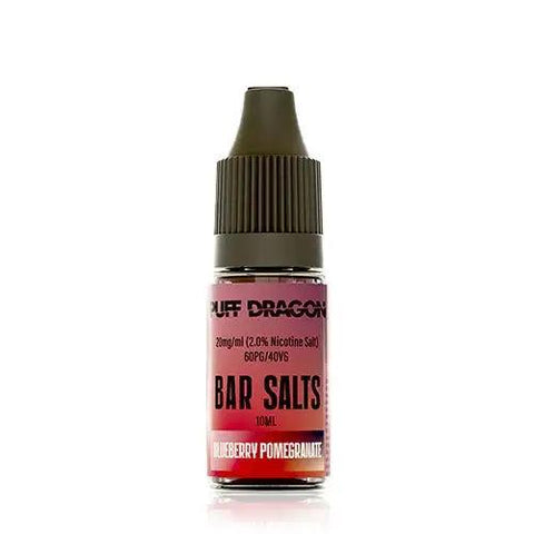 Puff Dragon Bar Salts Blueberry Pomegranate Nic Salt 10ml 10mg