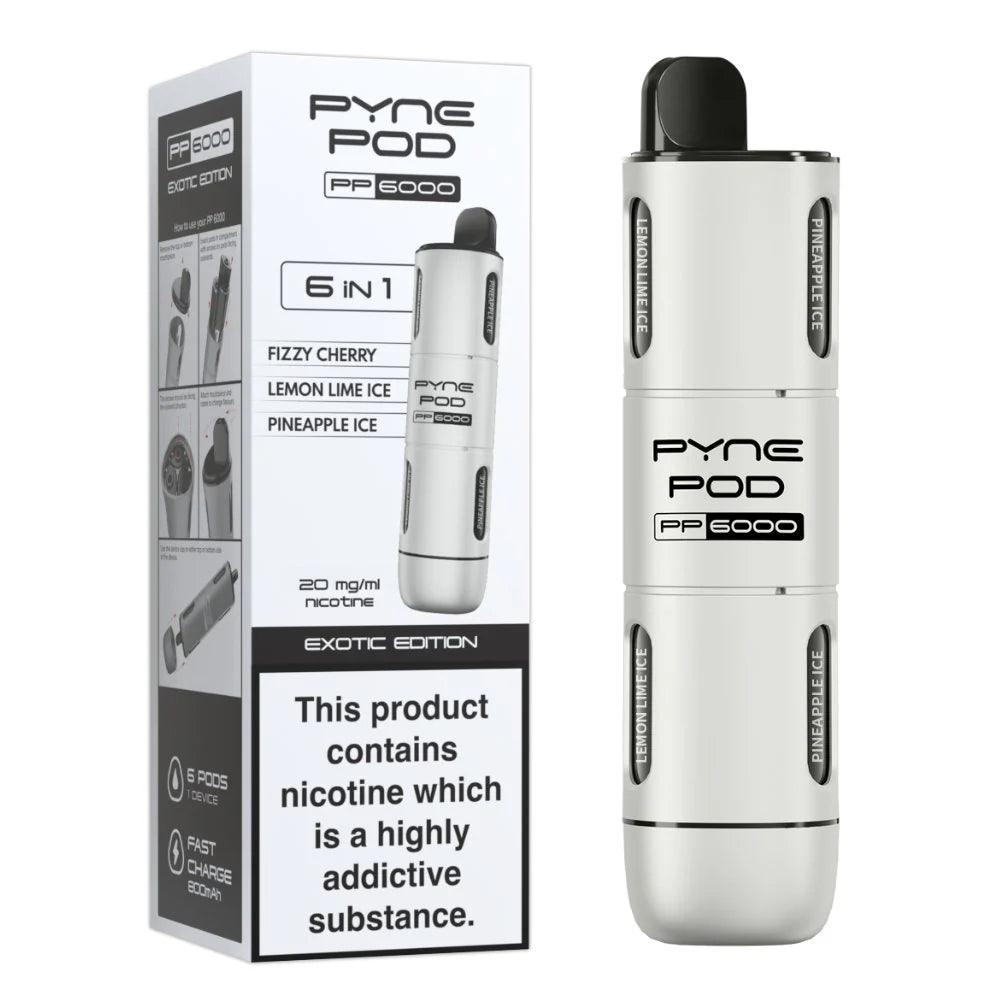 Pyne Pod PP6000 Exotic Edition (6 in 1) 6000 Disposable Vape Royal Vapes Pyne Pod PP6000 Exotic Edition (6 in 1) 6000 Disposable Vape Royal Vapes