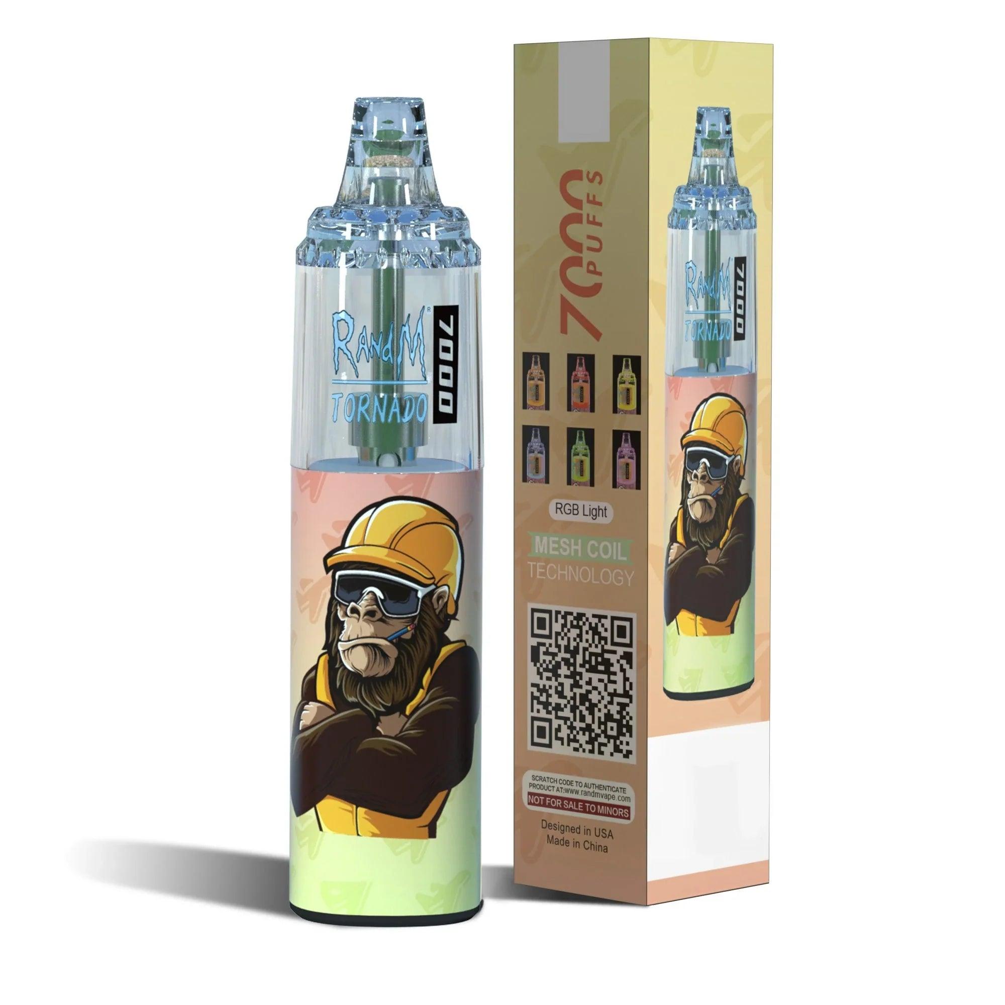 Randm Tornado 7000 0mg Gummy Bear 7000 Disposable – Royal Vapes