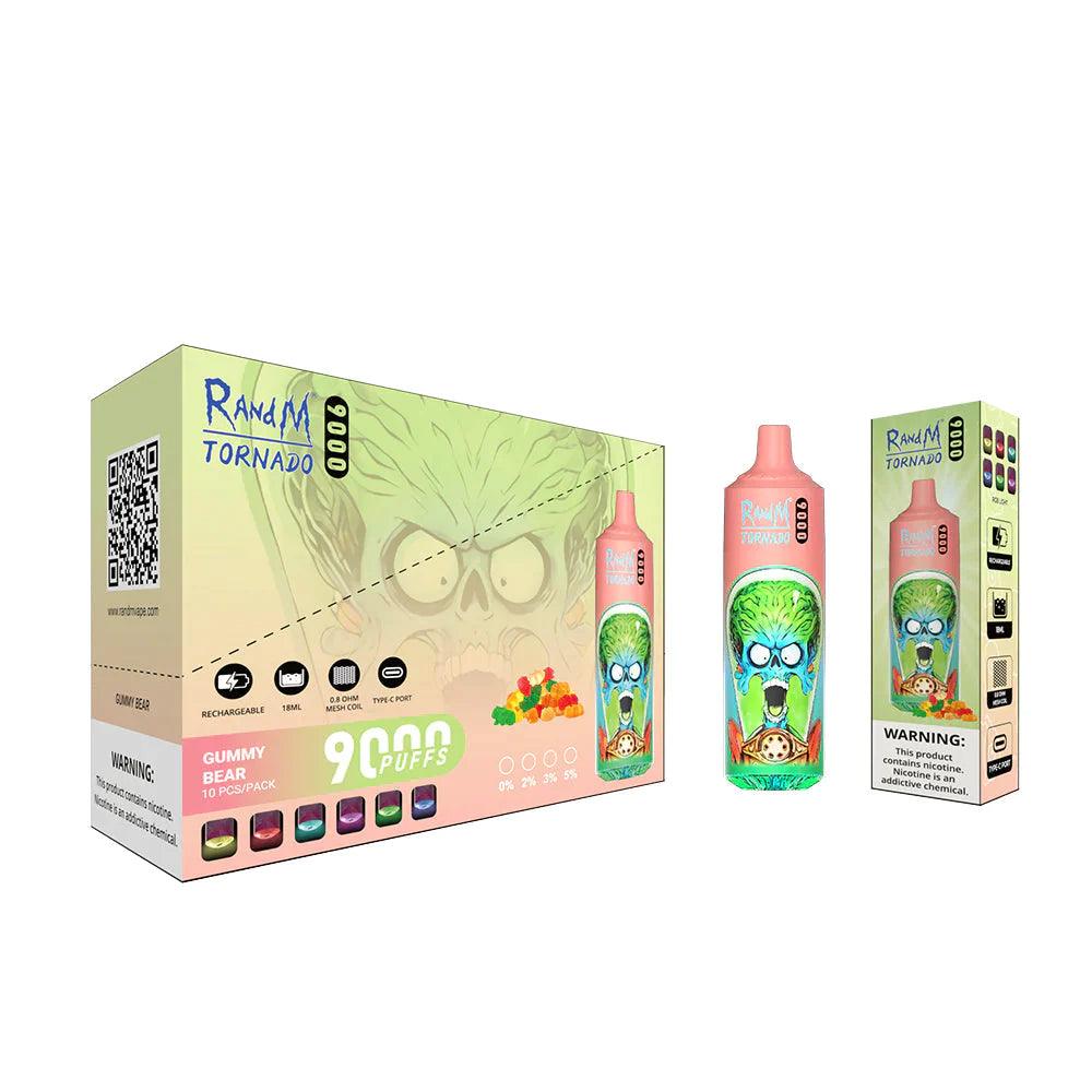 Randm Tornado 9000 0mg Gummy Bear 9000 Disposable Royal Vapes Randm Tornado 9000 0mg Gummy Bear 9000 Disposable Royal Vapes