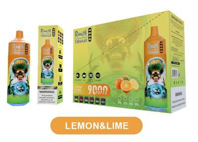 Randm Tornado 9000 0mg Lemon & Lime 9000 Disposable Royal Vapes Randm Tornado 9000 0mg Lemon & Lime 9000 Disposable Royal Vapes