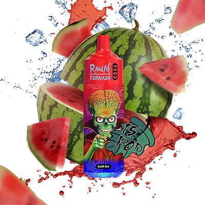 Randm Tornado 9000 0mg Lush Ice 9000 Disposable Royal Vapes Randm Tornado 9000 0mg Lush Ice 9000 Disposable Royal Vapes
