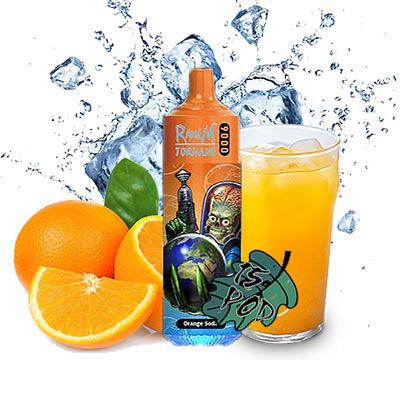 Randm Tornado 9000 0mg Orange Soda 9000 Disposable Royal Vapes Randm Tornado 9000 0mg Orange Soda 9000 Disposable Royal Vapes