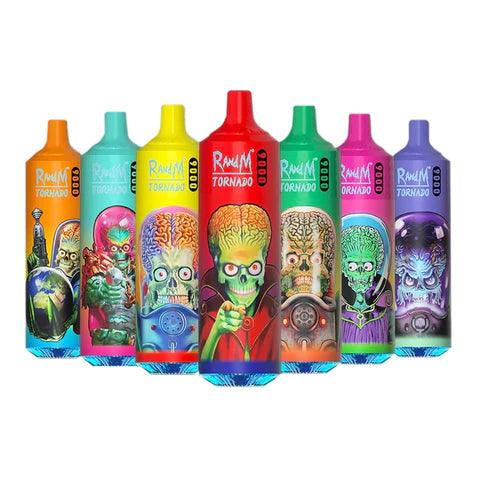 randm tornado 1200 Randm Tornado 9000 0mg Strawberry Watermelon Bubblegum 9000 Disposable –  Royal Vapes