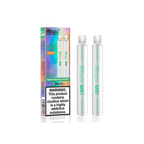 Sikary 1200 by SKE Fresh Menthol Mojito Disposable Twin Pack