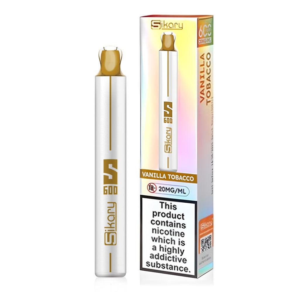 ske tobacco Sikary S600 by SKE Vanilla Tobacco Disposable – Royal Vapes