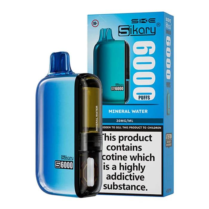 Sikary S6000 Mineral Water 6000 Disposable Vape Royal Vapes Sikary S6000 Mineral Water 6000 Disposable Vape Royal Vapes