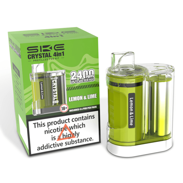 how much are rechargeable lost marys SKE Crystal 4in1 Rechargeable Orange Vape main image 1
