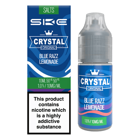 SKE Crystal Nic Salts Blue Razz Lemonade Nic Salt 10ml 10mg