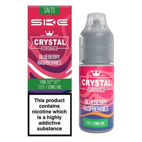 SKE Crystal Nic Salts Blueberry Raspberries Nic Salt 10ml 10mg