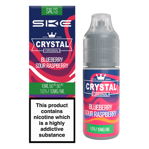 SKE Crystal Nic Salts Blueberry Sour Raspberry Nic Salt 10ml 10mg